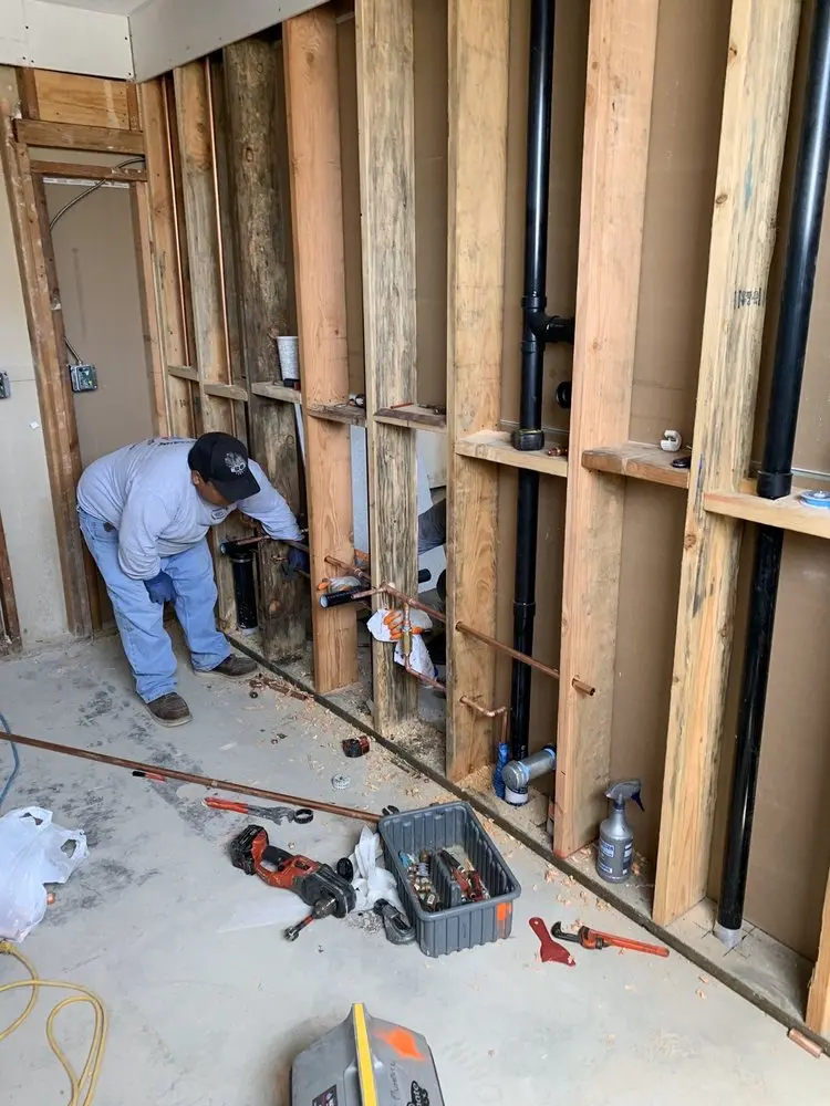 Commercial rough-in plumbing for Water Heater Replacement in Van Buren